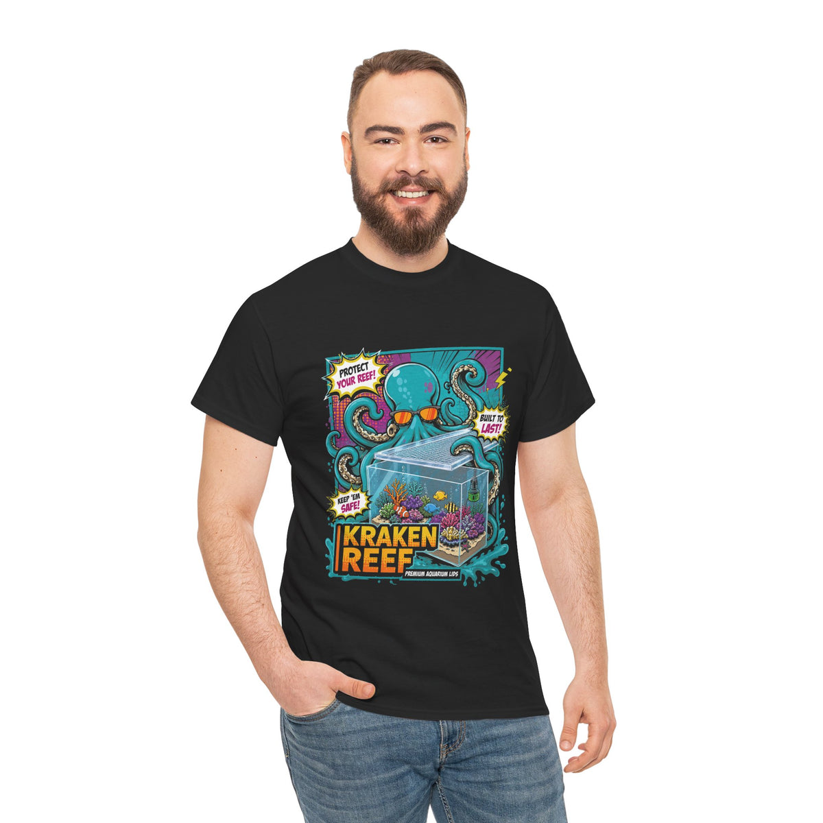 “Protect Your Reef! Comic Book” Graphic Tee