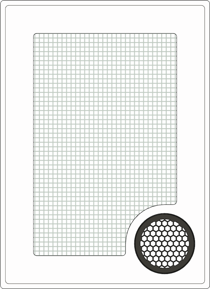 Eshopps Deskmate FLORIDA Lid