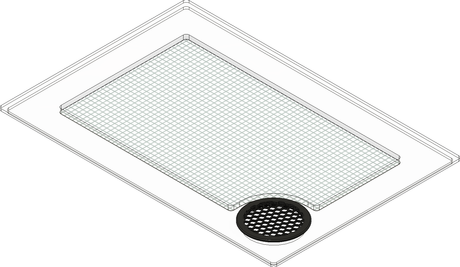 HelloReef 15 Gallon All-In-One (AIO) Aquarium Lid