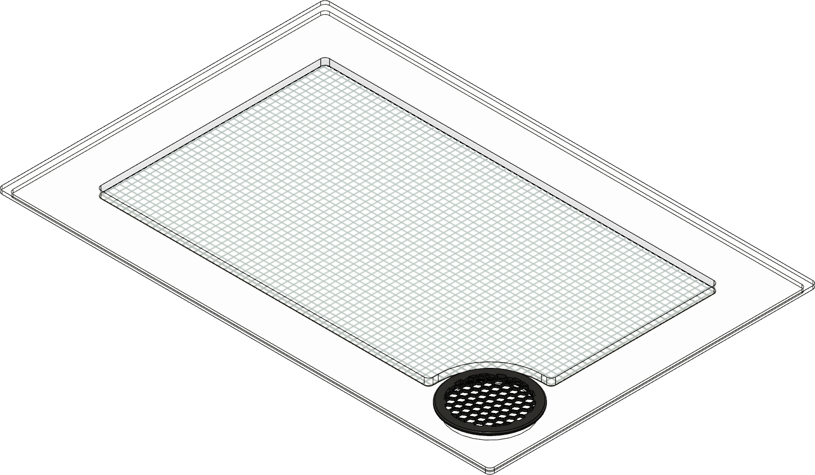 Landen 45P 10 Gallon Lid