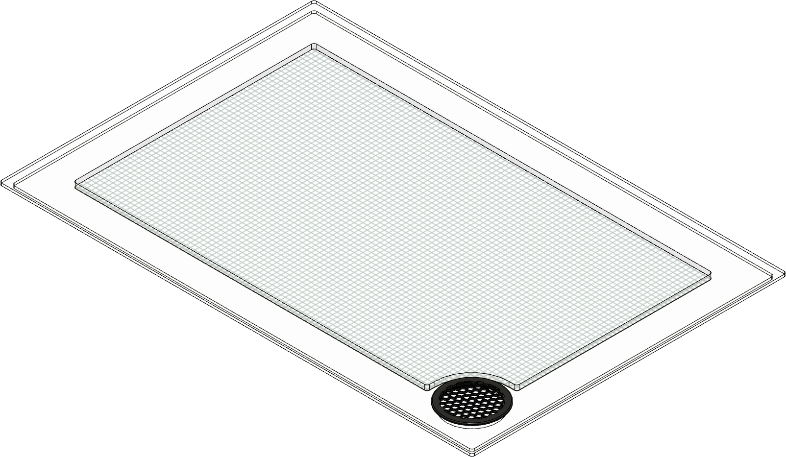 Landen 60P 25.4 Gallon Lid