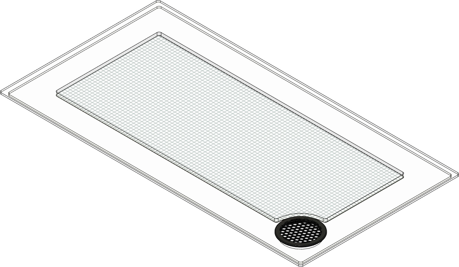 Landen 60P 26.23 Gallon All-In-One (AIO) Lid