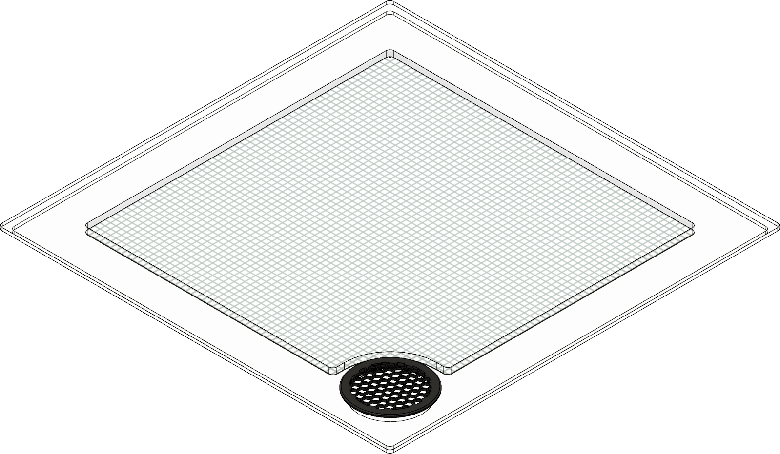 Ultum Nature Systems (UNS) 40C Cube 16 Gallon Lid