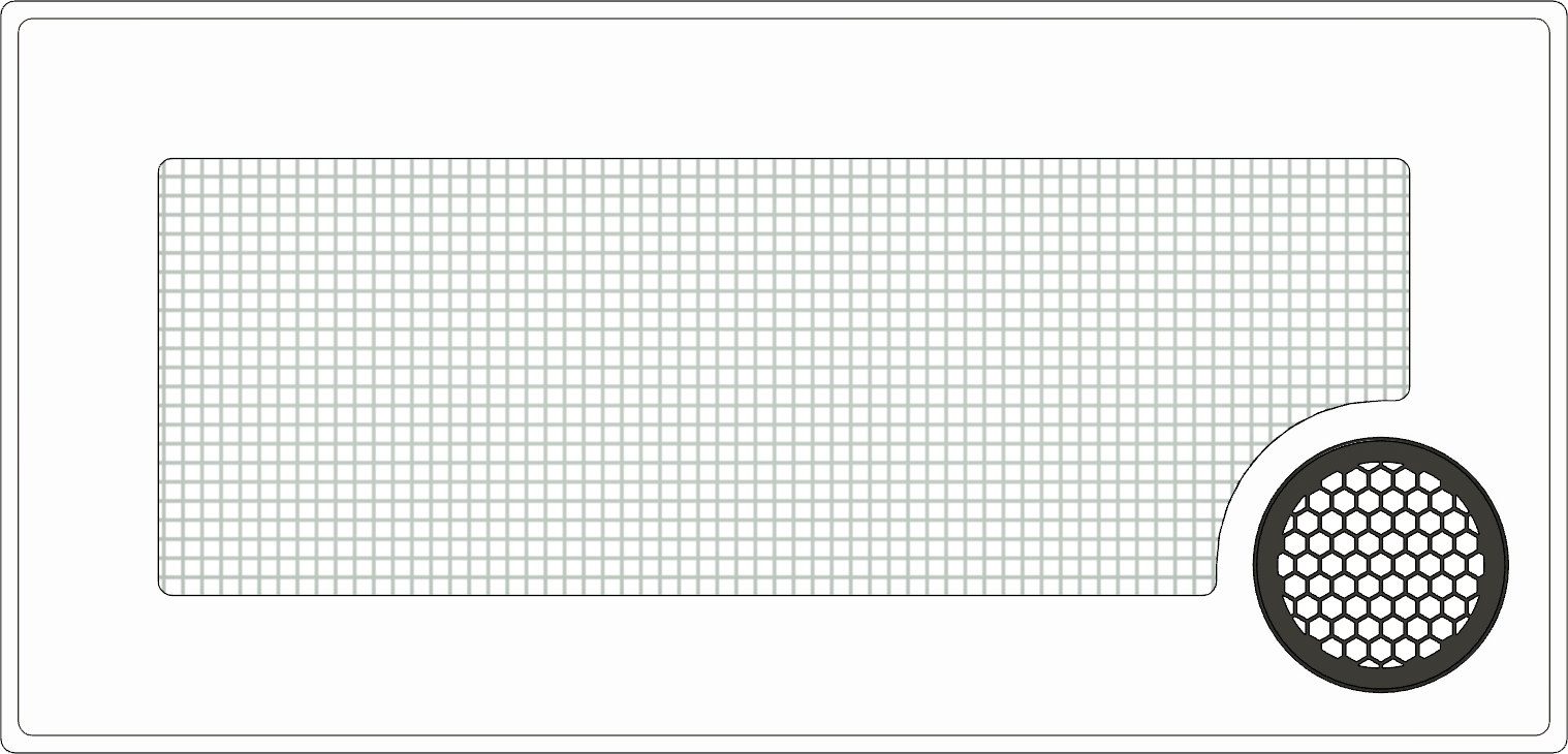 Ultum Nature Systems (UNS) 45A All-In-One (AIO) (Non-Dual AIO) 9 Gallon (Black Filter Wall) Lid