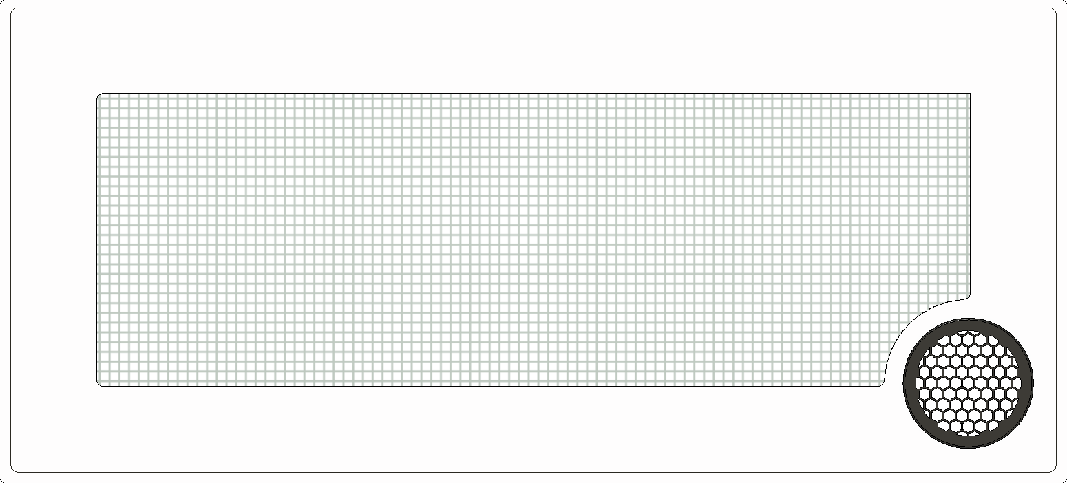 Ultum Nature Systems (UNS) 60A (Black Filter Wall) 20 Gallon Dual All-In-One (AIO) Lid