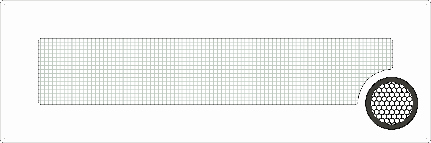 AQUATOP HCA-6G 6.5 Gallon Bookshelf Lid