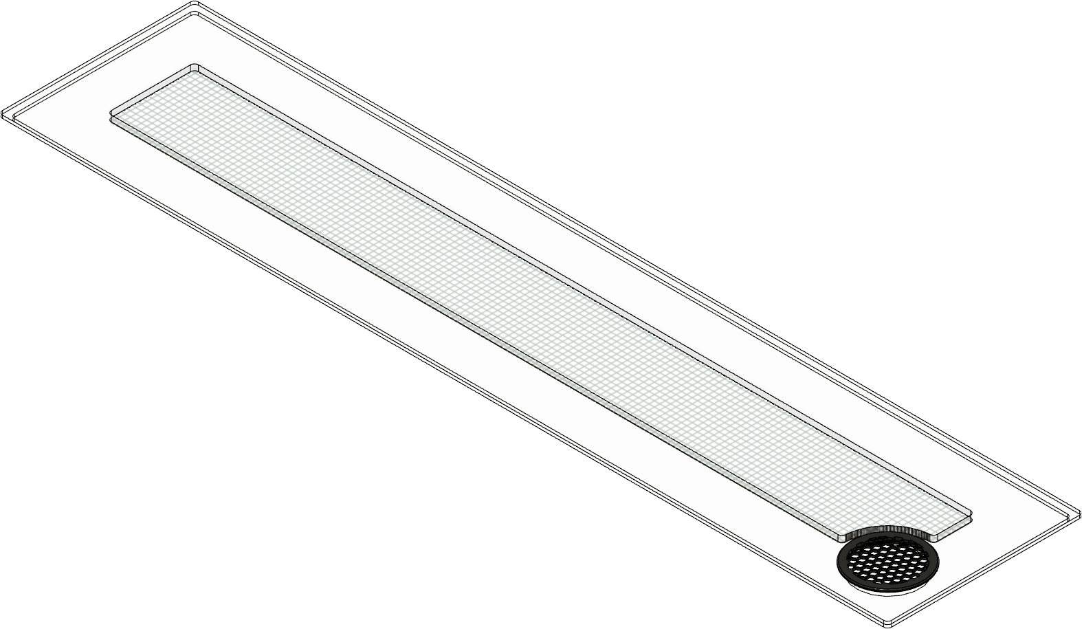 Ultum Nature Systems (UNS) 90LS Long 9 Gallon Lid