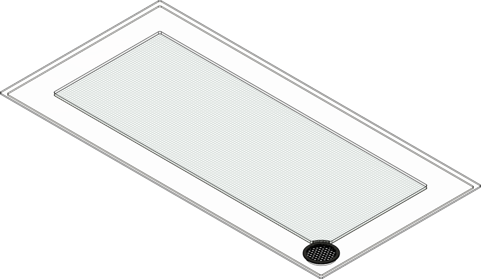 Fluval Visi-White 90P Lid