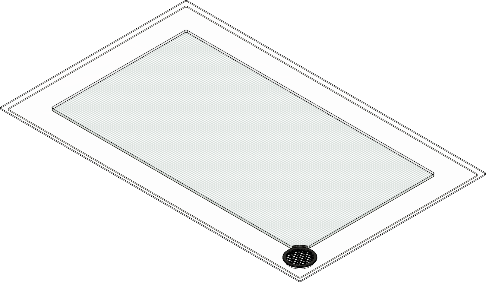 Ultum Nature Systems (UNS) 90S Shallow 47.7 Gallon Lid