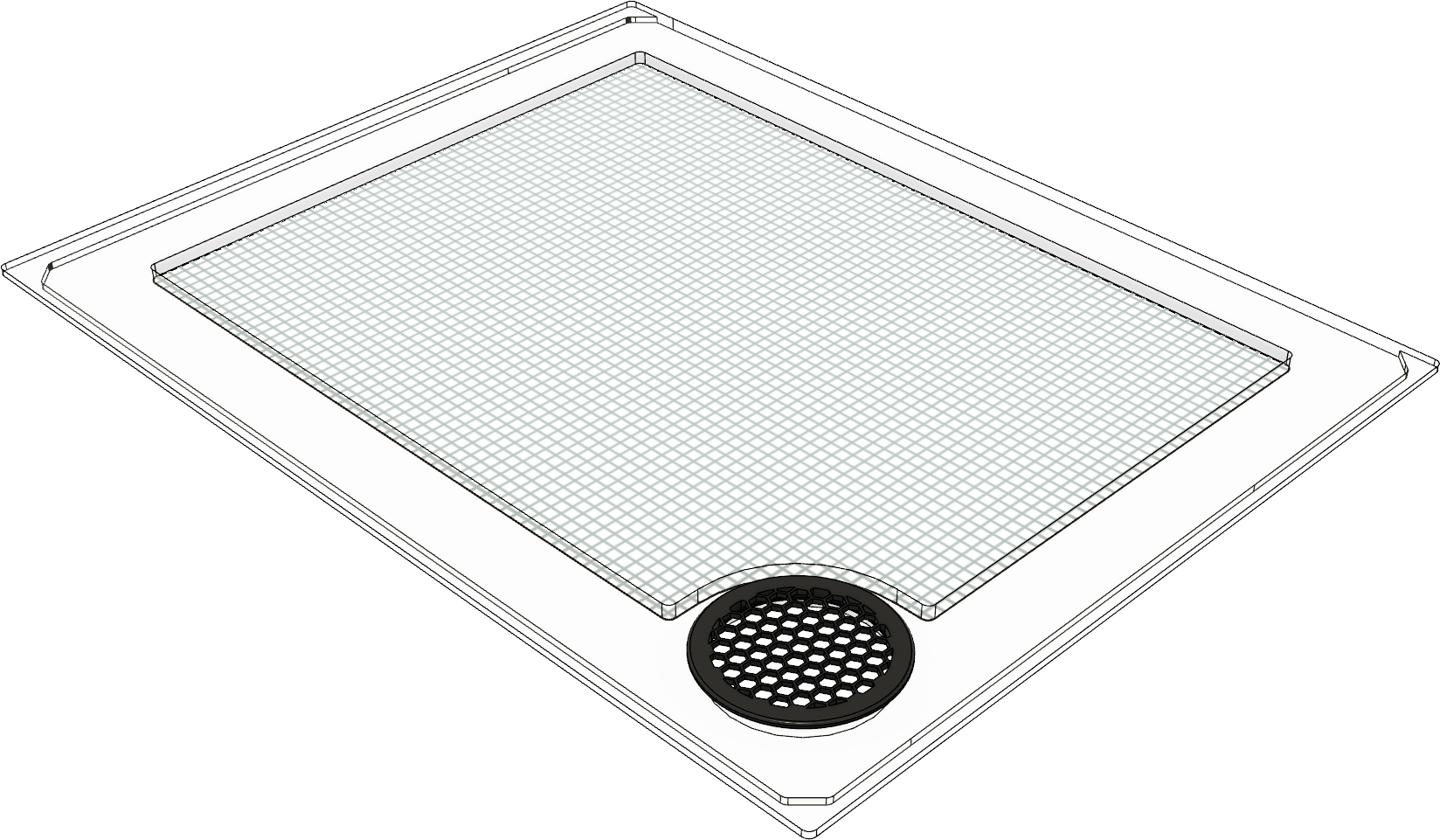 Red Sea DESKTOP CUBE Lid (Not Max G2 Version)