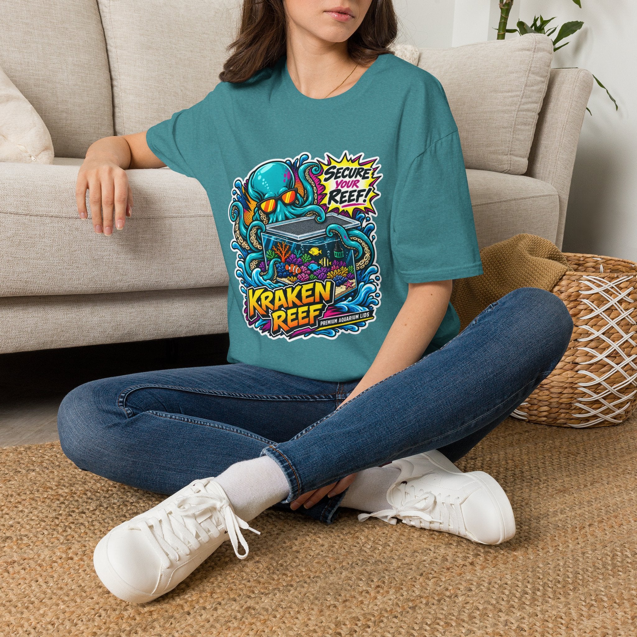 “Secure Your Reef! Splash” Graphic Tee
