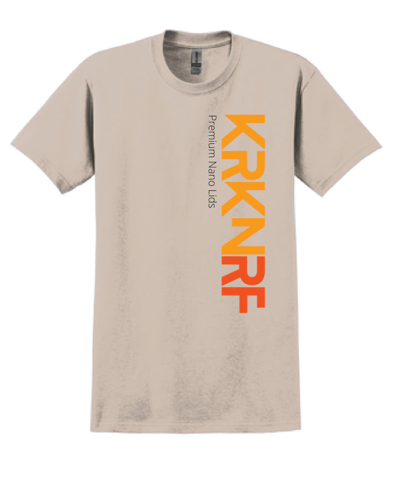 Kraken Reef T-Shirt (Sand, KRKNRF Logo, Adult)