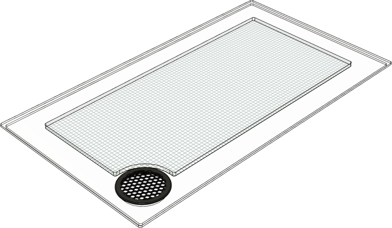Lifegard AIO 14.26 Gallon Peninsula Lid